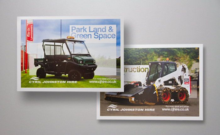 Cyril Johnston CJ Hire Postcards Print 01