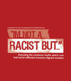 Booklet Print Design for Irish Congress of Trade Unions (ICTU)'s I'm Not A Racist But...